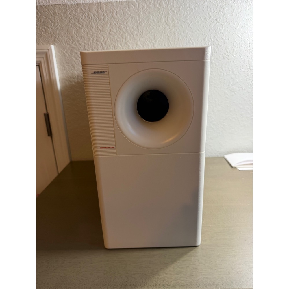 Bose Acoustimass 5 Series II Subwoofer White Passive Speaker AM5B0XM815318
